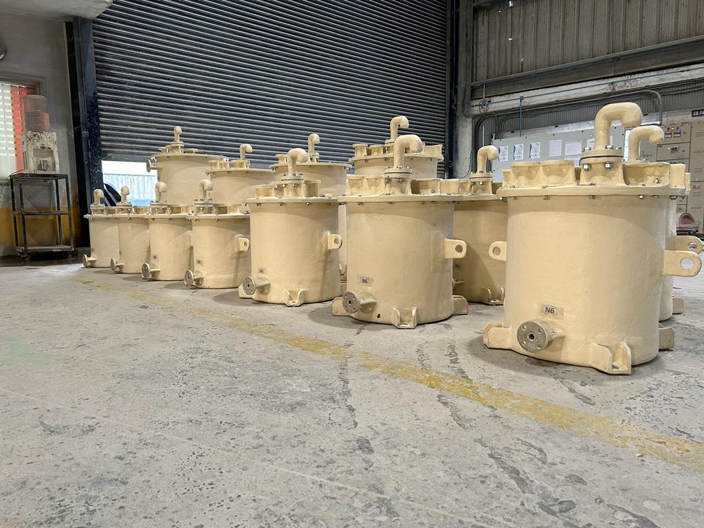 FRP Piping & Rollers